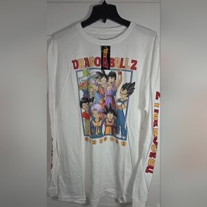 Dragon Ball Z White Long Sleeve Tee